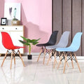 Modern Dining Chair, Shell Lounge Plastic Chair for Kitchen & Dining (Model Dining10) - Ornate Life