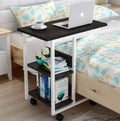 Bedside Laptop table with book shelves - Ornate Life