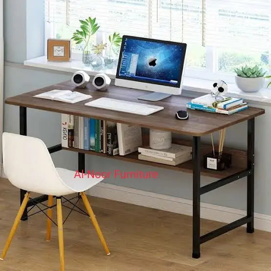 H shape Office Table Best use for study and workstation - Ornate Life