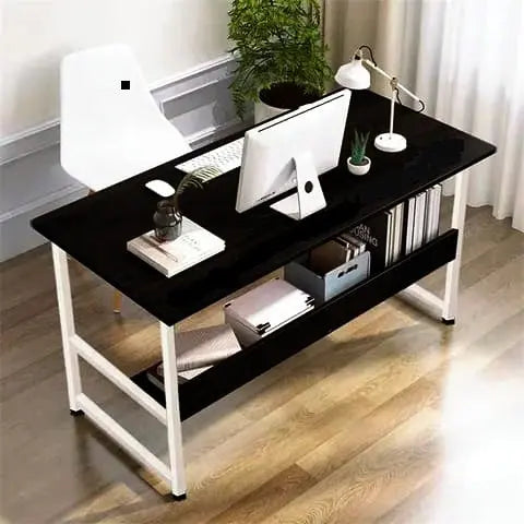 H shape Office Table Best use for study and workstation - Ornate Life