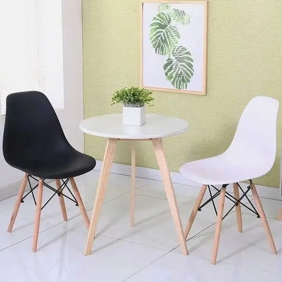 Modern Dining Chair, Shell Lounge Plastic Chair for Kitchen & Dining (Model Dining10) - Ornate Life