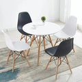Modern Dining Chair, Shell Lounge Plastic Chair for Kitchen & Dining (Model Dining10) - Ornate Life
