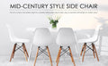 Modern Dining Chair, Shell Lounge Plastic Chair for Kitchen & Dining (Model Dining10) - Ornate Life