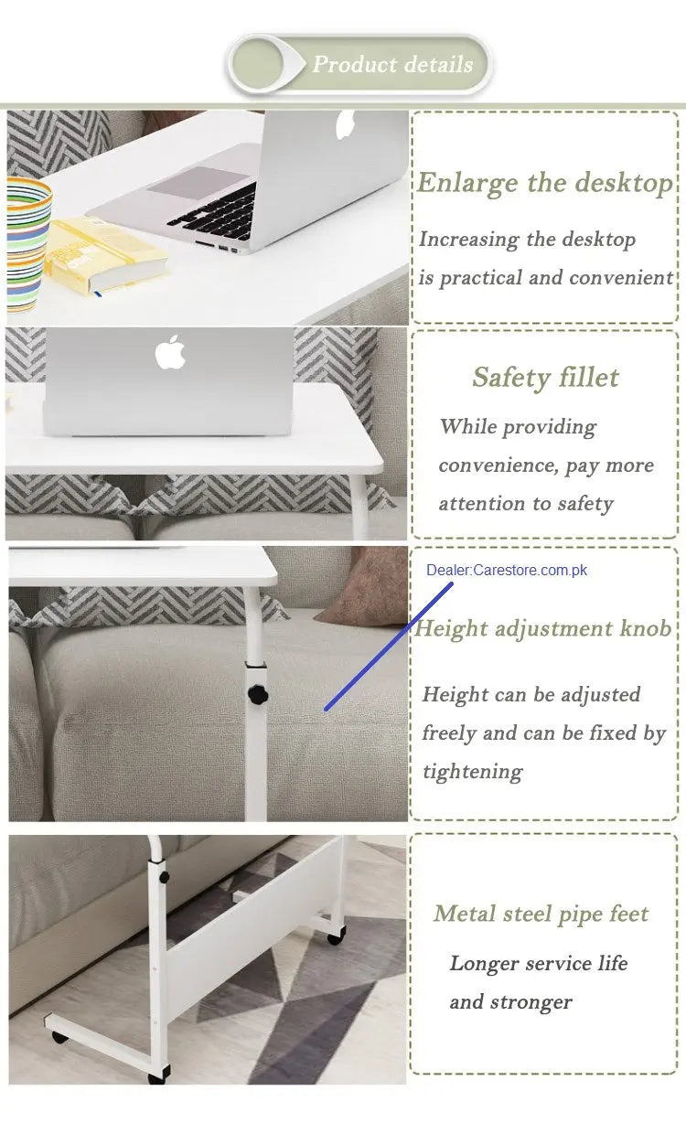 Adjustable Laptop & Study table - Ornate Life